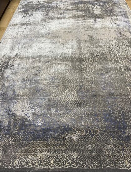 Прямоугольный ковёр Panda  BB333A_L_GREY_C_BLUE, Турция