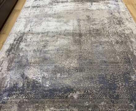 Прямоугольный ковёр Panda  BB333A_L_GREY_C_BLUE, Турция