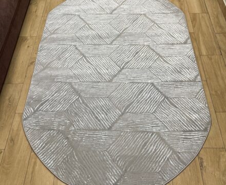 Овальный ковёр Roma  4027A_GREY_GREY, Турция