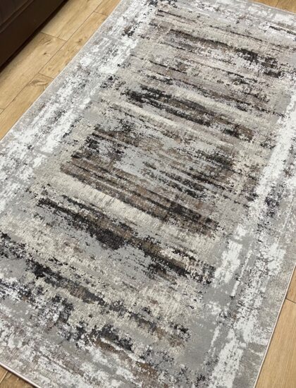 Прямоугольный ковёр Effero  A785AG_D_GREY_L_GREEY, Турция