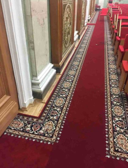 Сварка ковровых дорожек