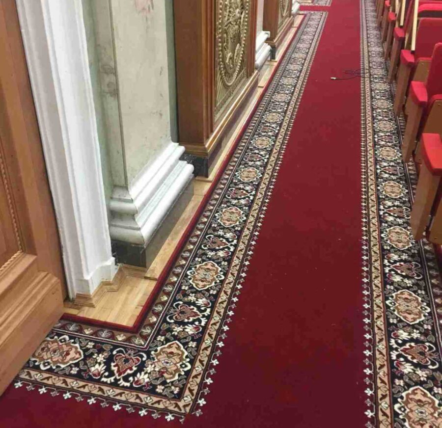 Сварка ковровых дорожек