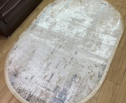 Овальный ковёр Carina 4917A_CREAM_CREAM, Турция