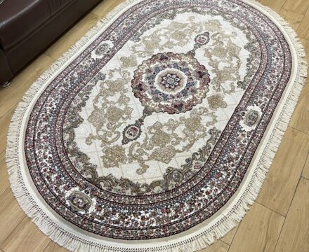 Овальный ковёр Shahriyar 3854N_CREAM_CREAM, Турция