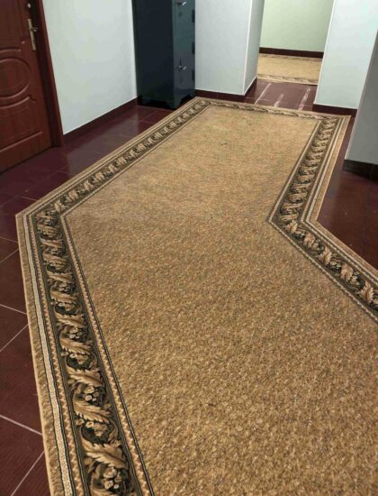 Укладка ковровых дорожек