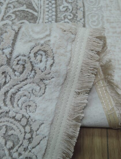 Круглый ковёр Palmira 2539A_CREAM_CREAM, Турция