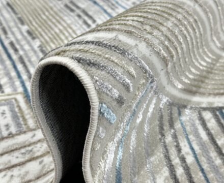 B048A_BLUE FDY / BEIGE SHRINK