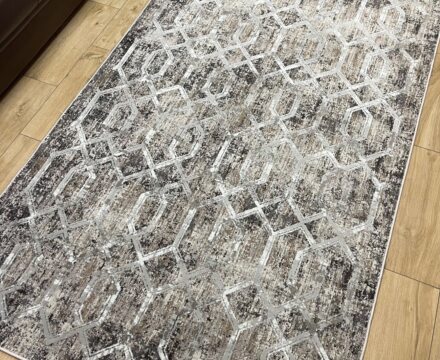 Прямоугольный ковёр Effero  A765AD_L_BROWN_GREY, Турция