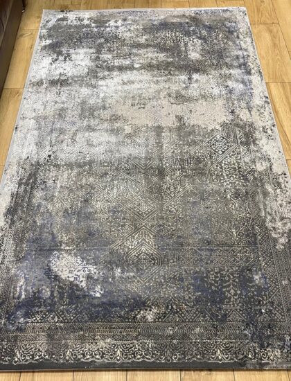 Прямоугольный ковёр Panda  BB333A_L_GREY_C_BLUE, Турция