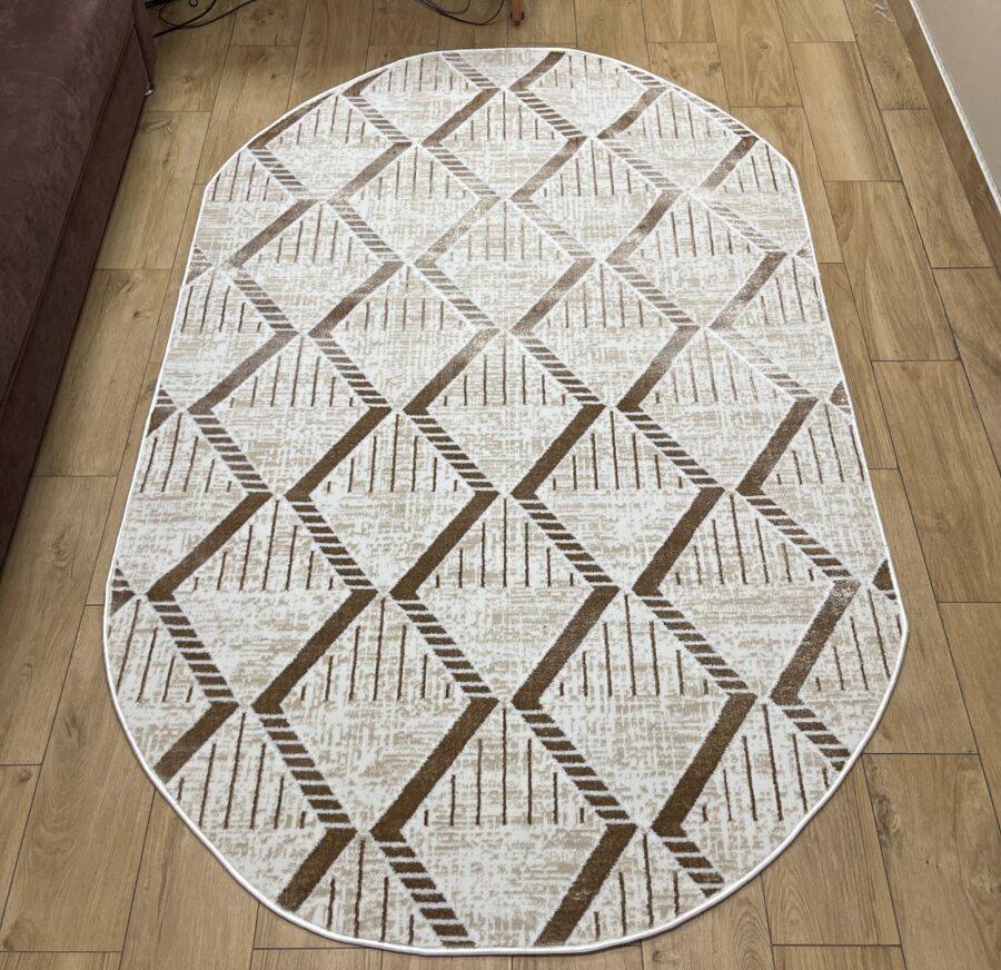 Овальный ковёр Roma  4025A_BEIGE_CREAM, Турция