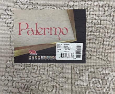 Квадратный ковёр Palermo 00501A_L_BEIGE_CREAM, Турция
