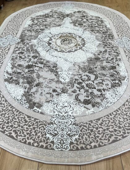 Овальный ковёр Armada 3569A_GREY_GREY, Турция