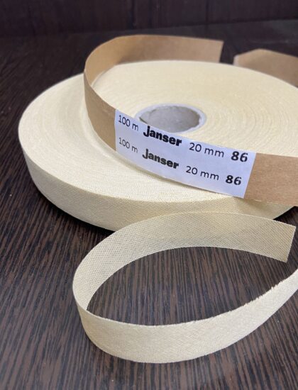 1 бобина стандартная ХБ Тесьма Jancer 86