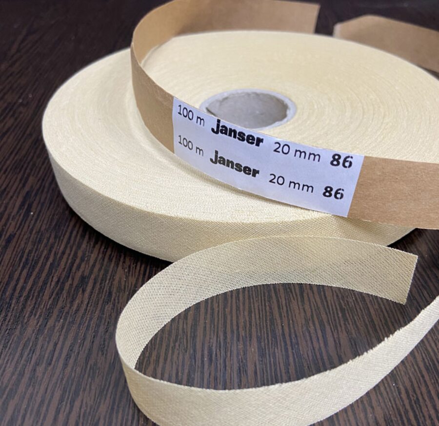 1 бобина стандартная ХБ Тесьма Jancer 86