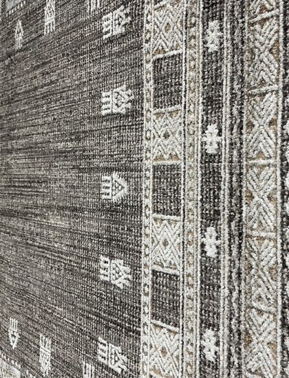 Прямоугольный ковёр Effero  A501BL_D_GREY_GREY, Турция