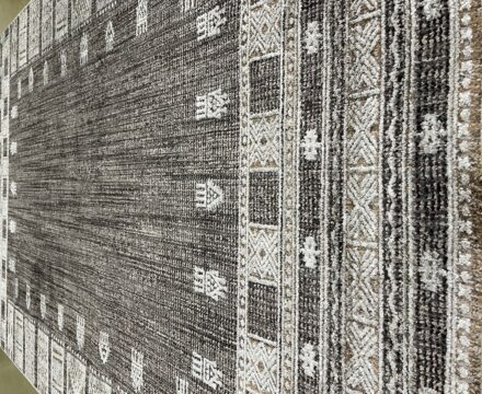 Прямоугольный ковёр Effero  A501BL_D_GREY_GREY, Турция