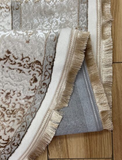 Овальный ковёр Carina 4907A_CREAM_CREAM, Турция