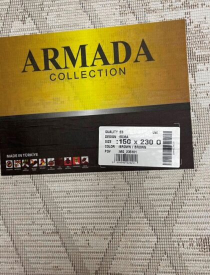 Овальный ковёр Armada 5538A_BROWN_BROWN, Турция