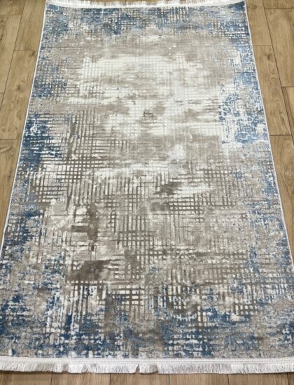 Прямоугольный ковёр Atlas  3645A_BLUE_CREAM, Турция