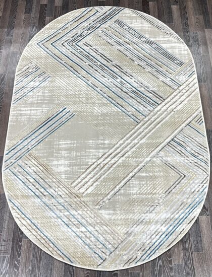 B048A_BLUE FDY / BEIGE SHRINK