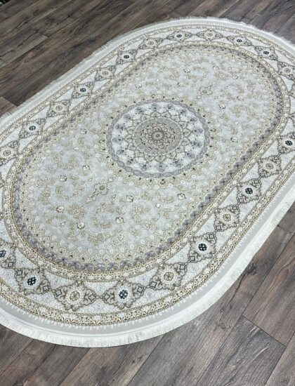 Овальный ковёр Irani lux 8020A_GOLD_GOLD, Турция