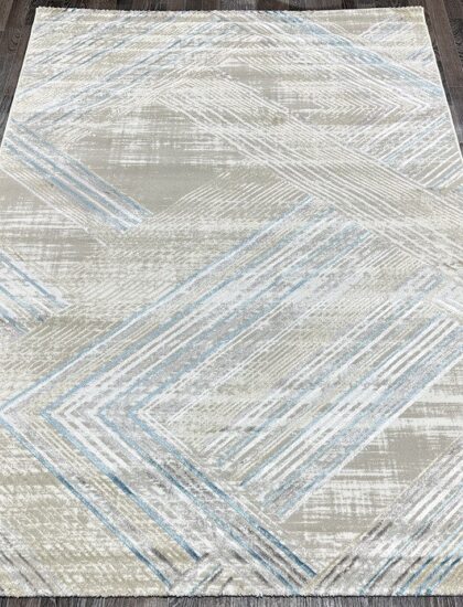 B048A_BLUE FDY / BEIGE SHRINK