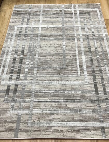 Прямоугольный ковёр Effero  A791AQ_L_GREEY_GREY, Турция