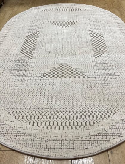 Овальный ковёр Tiffany  0DK55C_IVORY_COCONUTMILK, Турция