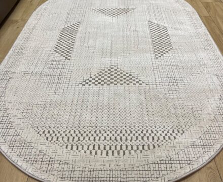 Овальный ковёр Tiffany  0DK55C_IVORY_COCONUTMILK, Турция