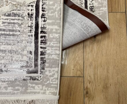 Квадратный ковёр Valentino + vigo 6025A_L_GREY_L_GREY, Турция