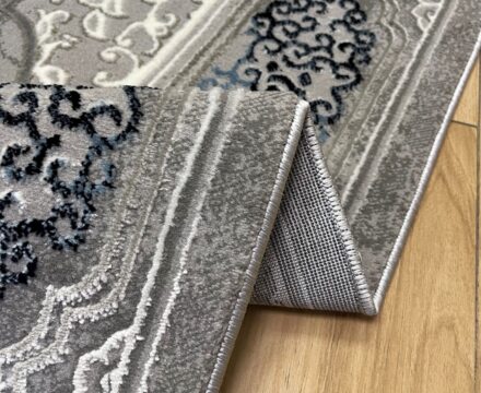 Прямоугольный ковёр Atlas 3373A_GREY_BLUE, Турция