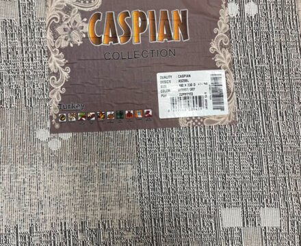 Прямоугольный ковёр Effero  A525BL_ANTRASIT_GREY, Турция