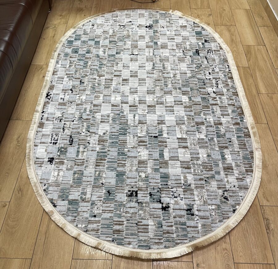 Овальный ковёр Linda  4267A_CREAM_CREAM, Турция