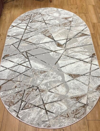 Овальный ковёр Armada 5563A_GREY_GREY, Турция