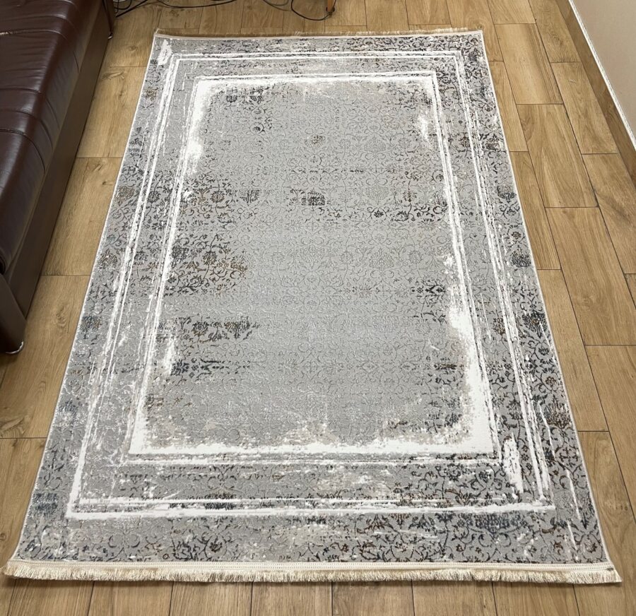 Прямоугольный ковёр Carina 4913A_GREY_GREY, Турция