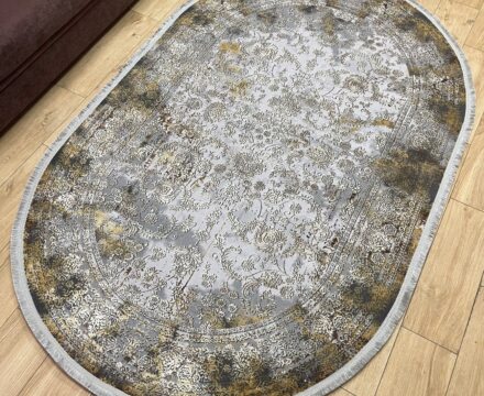 Овальный ковёр Liza 6360A_BEIGE_BEIGE, Турция