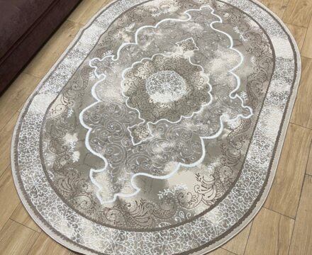 Круглый ковёр Palermo 01289C_CREAM_L_BEIGE, Турция