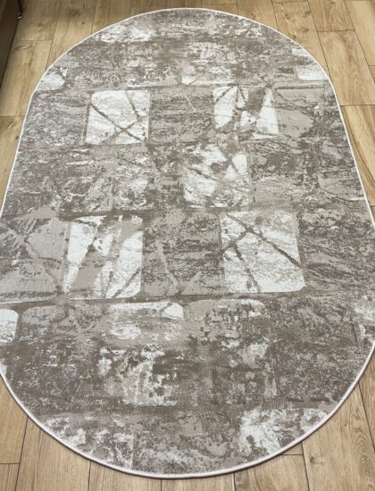 Овальный ковёр Atlas 3626A_VIZON_BEIGE, Турция