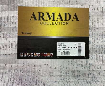 Овальный ковёр Armada  3473A_BLUE_BLUE, Турция