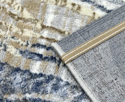 D065A_CREAM SHIRINK / BLUE FDY