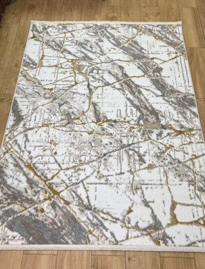 Прямоугольный ковёр Forte 6233A_MUSTARD_MUSTARD, Турция