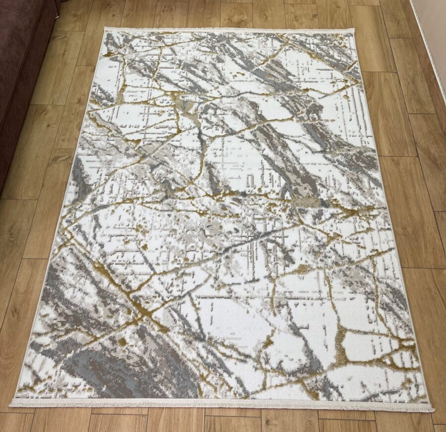 Прямоугольный ковёр Forte 6233A_MUSTARD_MUSTARD, Турция