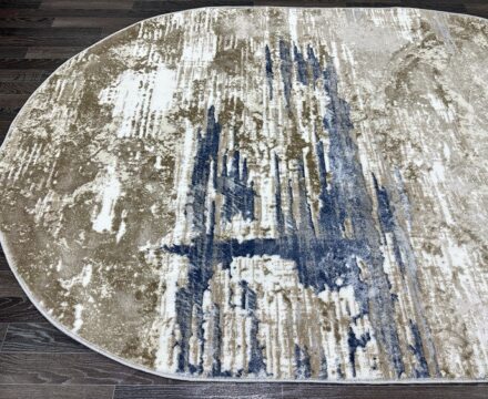 D068A_CREAM SHIRINK / BLUE FDY