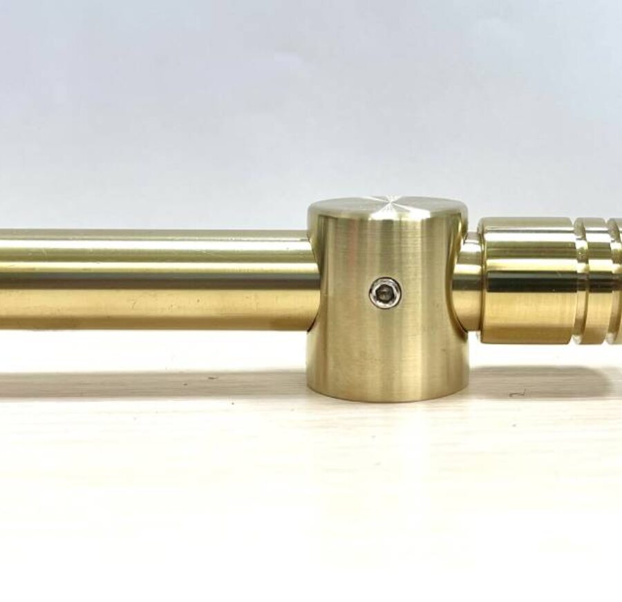 Длина 1,7 м. Ковродержатель из латуни L024 Пруток 12 мм