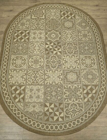 Овальный ковёр Флурлюкс (Сизаль) 51019_50122, Россия