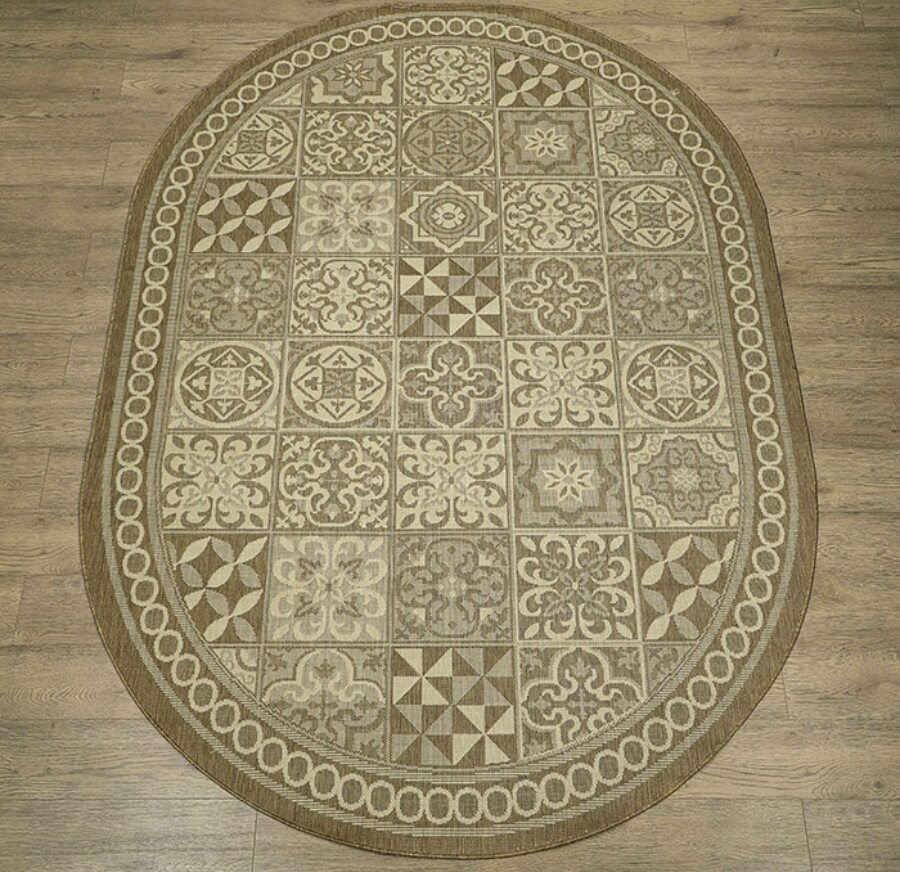 Овальный ковёр Флурлюкс (Сизаль) 51019_50122, Россия