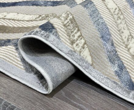 D037A_CREAM SHIRINK / BLUE FDY