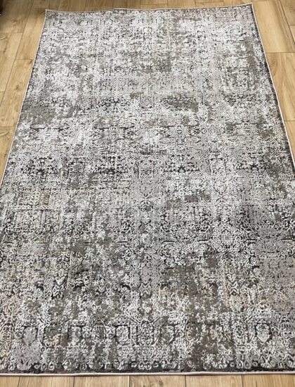 Прямоугольный ковёр Effero  A781AK_D_GREY_L_GREY, Турция