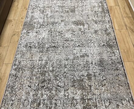 Прямоугольный ковёр Effero  A781AK_D_GREY_L_GREY, Турция