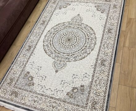 Прямоугольный ковёр Hilton 5297K_GREY_GREY, Турция